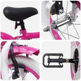 vidaXL Kinderfiets 14 Inch Roze