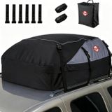 Coffre de toit voiture - Pliable - Étanche - 566 litres - 1000d - Pour tous les véhicules