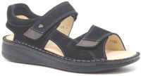 Finn Comfort SKIATHOS - Wijdte H - Zwart - Nubuck - Maat 42