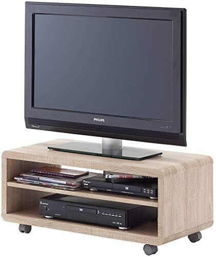 Robas Lund JEFF 7 TV Board/Media Board, MDF, ca. 79 x 35 x 39 cm, eiken ruw gezaagd NB