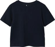 NAME IT T-shirt pour garçon Bleu saphir Coton Col rond Uni - taille 98