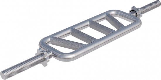 Gorilla Sports Triceps Trainer - Halterstang - Barbell - Schroefsluiting - 30 mm