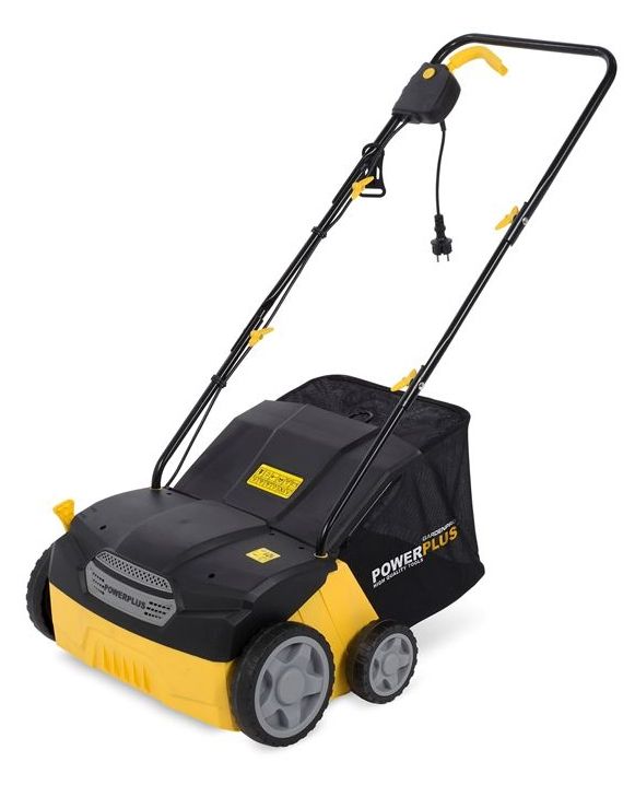 Powerplus POWXG7513 Verticuteermachine - 1400W - 32cm Werkbreedte - 40L Opvangbak