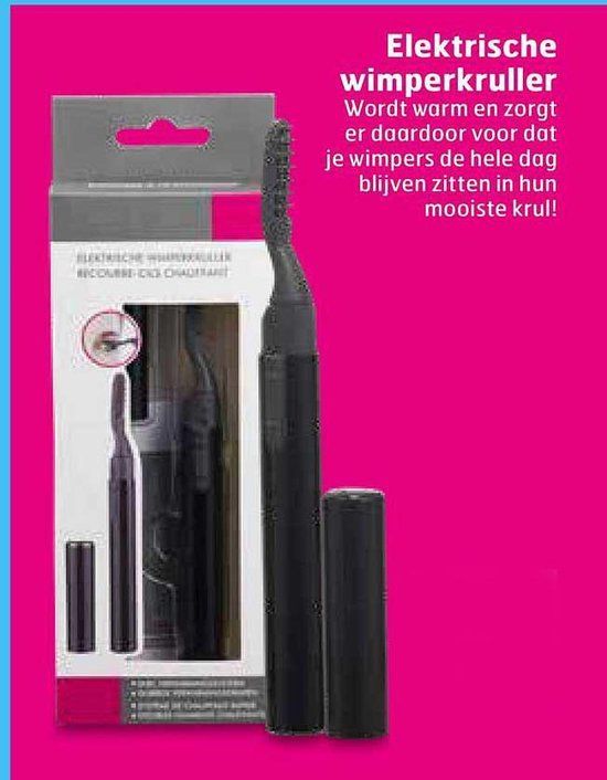 Bull Elektrische Wimperkruller - Zwart - Verwarmd