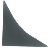 DQ-PP Hoeklijst Eindstuk - Antares - 23 x 23 mm - PVC
