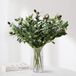 Dailygoods Branches d'olivier - Lot de 6 branches artificielles - Vert
