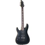 Schecter Demon 6 Satin Black LH guitare électrique pour gauchers