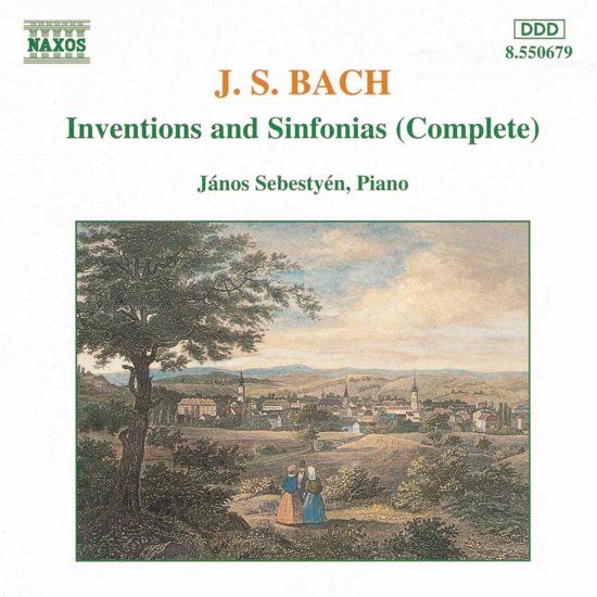 Johann Sebastian Bach Invenzioni E Sinfonie Bwv787-801 CD