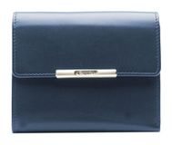 Esquire Helena Portemonnee Leer 12 cm - Dames - Horizontaal - blau