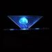 Projecteur hologramme 3D. L'effet est impressionnant, lot de 3 pièces