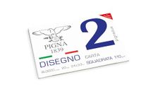 Pigna Vierkante gladde vellen 24 x 33 cm Veelkleurig