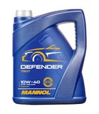MANNOL DEFENDER motorolie 10W-40-5 liter - gedeeltelijk synthetisch