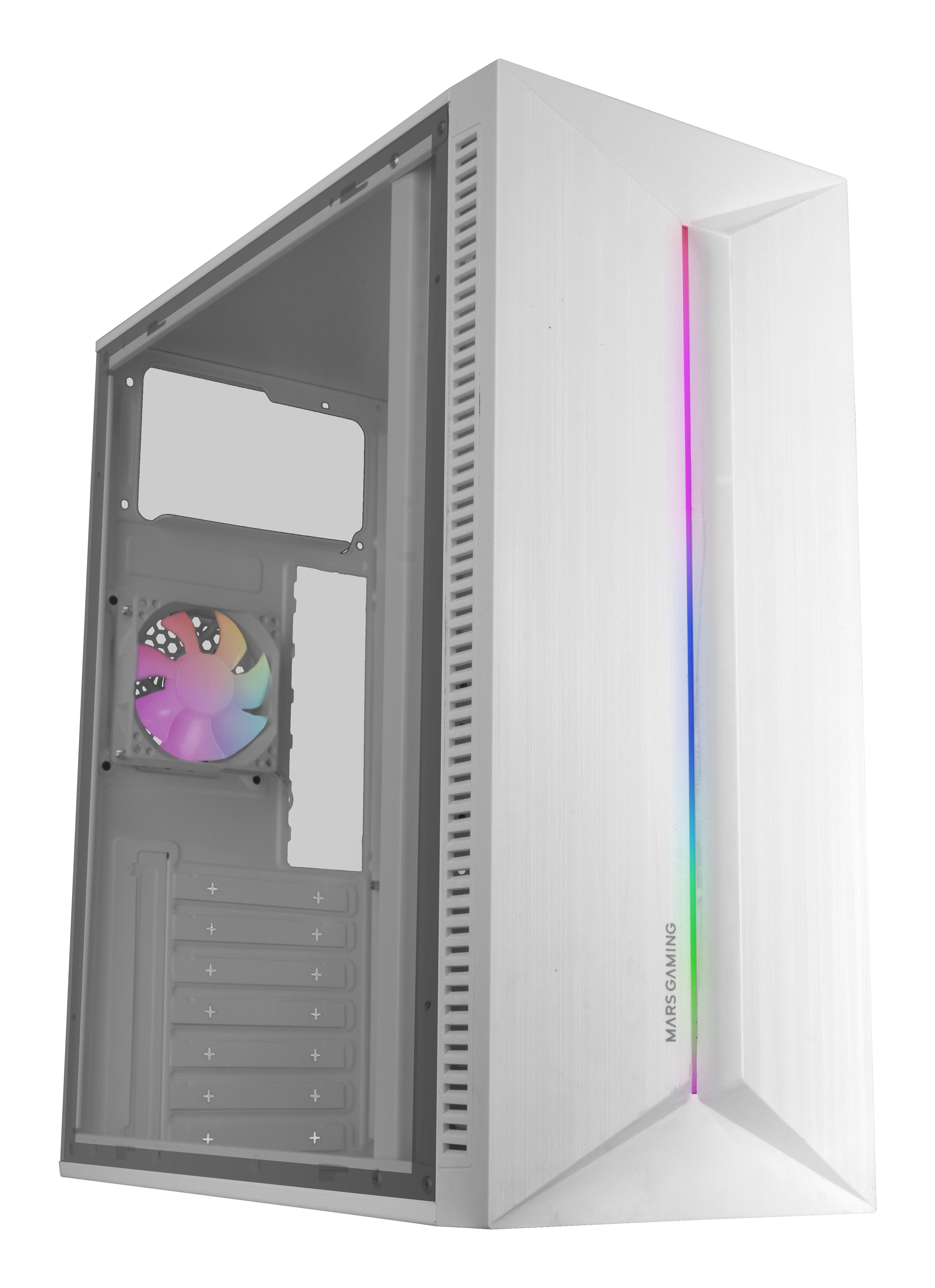 Mars Gaming MC-Blaze Midi Tower Wit