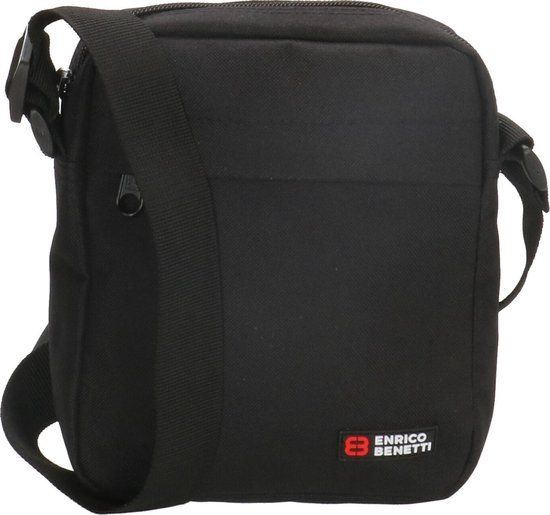 Enrico Benetti Amsterdam Schoudertas - Zwart - Crossbodytas - Unisex