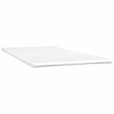 vidaXL Boxspringbed met matras, kunstleer, zwart, 140x200 cm
