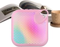 Merkloos / Sans marque Draadloze Speaker - Compacte Audio - Muziek Luisteren - Dynamische RGB Verlichting - 7 x 12 x 7 cm - Roze