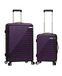 Rockland Star Trail Hardside Spinner Wiel Bagage, Paars, 2-Piece Set (20/28)
