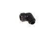 Alphacool 17393 Fitting - 90° - 1/4" - Zwart