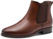 Tamaris - Dames - Chelsea boots - Leer - Bruin - Maat 36