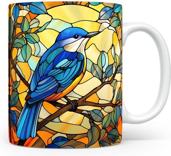 Mok met Boomklever - Keramische mok voor koffie of thee - Cadeau voor dierenliefhebbers