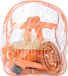 Harrys horse QHP Backpack grooming kit oranje