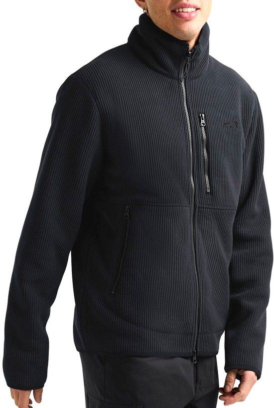 Jack Wolfskin Lake Ridge Fleecejack Heren - Maat L - Zwart