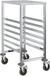 vidaXL Dienbladenwagen met 6 GN-bakken 39x55x87 cm roestvrij staal