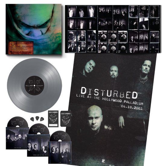 The Disturbed The Sickness LP Limited Edition Grey Vinyl Boxset 2025