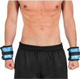 Gorilla Sports Enkelgewichten - 2 x 0,5 kg - Zwart