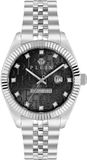 Philipp Plein Date Superlative PWMFA0125 Horloge - Staal - Zilverkleurig - Ø 41 mm