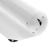 vidaXL Transparant zeildoek met zeilringen 1x4 m PVC