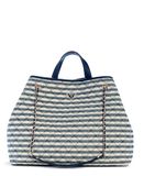 GUESS shopper Giully II 2 In 1 Tote Bag Navy Multi donkerblauw