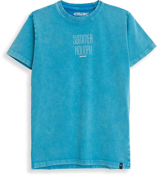 4PRESIDENT T-shirt jongens - Blue aster - Maat 98