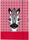 Herlitz 50040353 map Rood, Wit A4