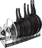 joeji's Kitchen Uitbreidbaar pannenorganizer voor kast