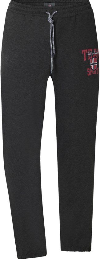 Jan Vanderstorm heren Joggingbroek - 72/74 - donkergrijs - Plus Size