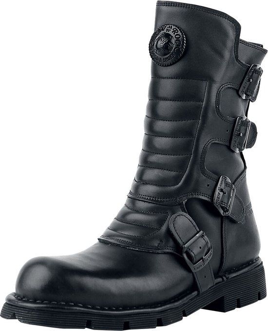 New Rock Crust Black Heren Laarzen - zwart - EU42