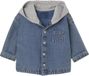 Vertbaudet Denim hemd voor baby's met capuchon