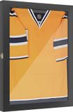 HOMCOM Jersey Display Frame - Hout - 71x6,5x89cm - Zwart