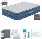 Bestway Luchtbed - 2-Persoons - 152 x 203 x 46 cm - Blauw - Inclusief Pomp