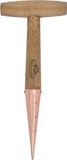 Esschert Design Pootstok 27,6 Cm Hout/staal Naturel/koper