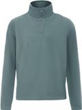 keepsuwarm Fleece trui Turquoise Grijs XL