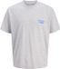 JACK&JONES JORNORREBRO TYPO TEE SS CREW NECK NOOS Heren T-shirt Wit Melange XXL