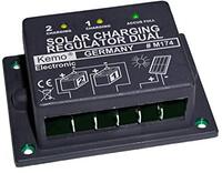 - Kleine laadregelaar voor zonnepanelen en 1 of 2 accu's, 12 V, 16 A.