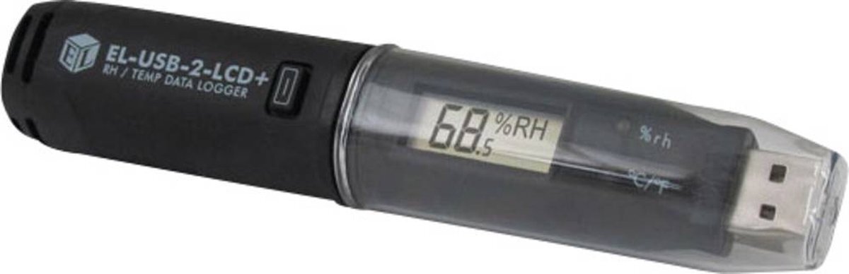 Lascar Electronics Multi Datalogger El-Usb-2-Lcd+ Te Meten Grootheid: Temperatuur Vochtigheid -35 Tot 80 Â°C 0 Tot 100 % Hrel