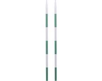 KnitPro SmartStix verwisselbare breipunten 3.25mm Groen/Zilver