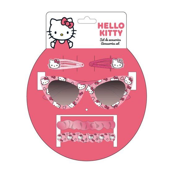 Top1Toys Artesania Cerda, SLU Beautyset Zonnebril Hello Kitty Roze/Wit