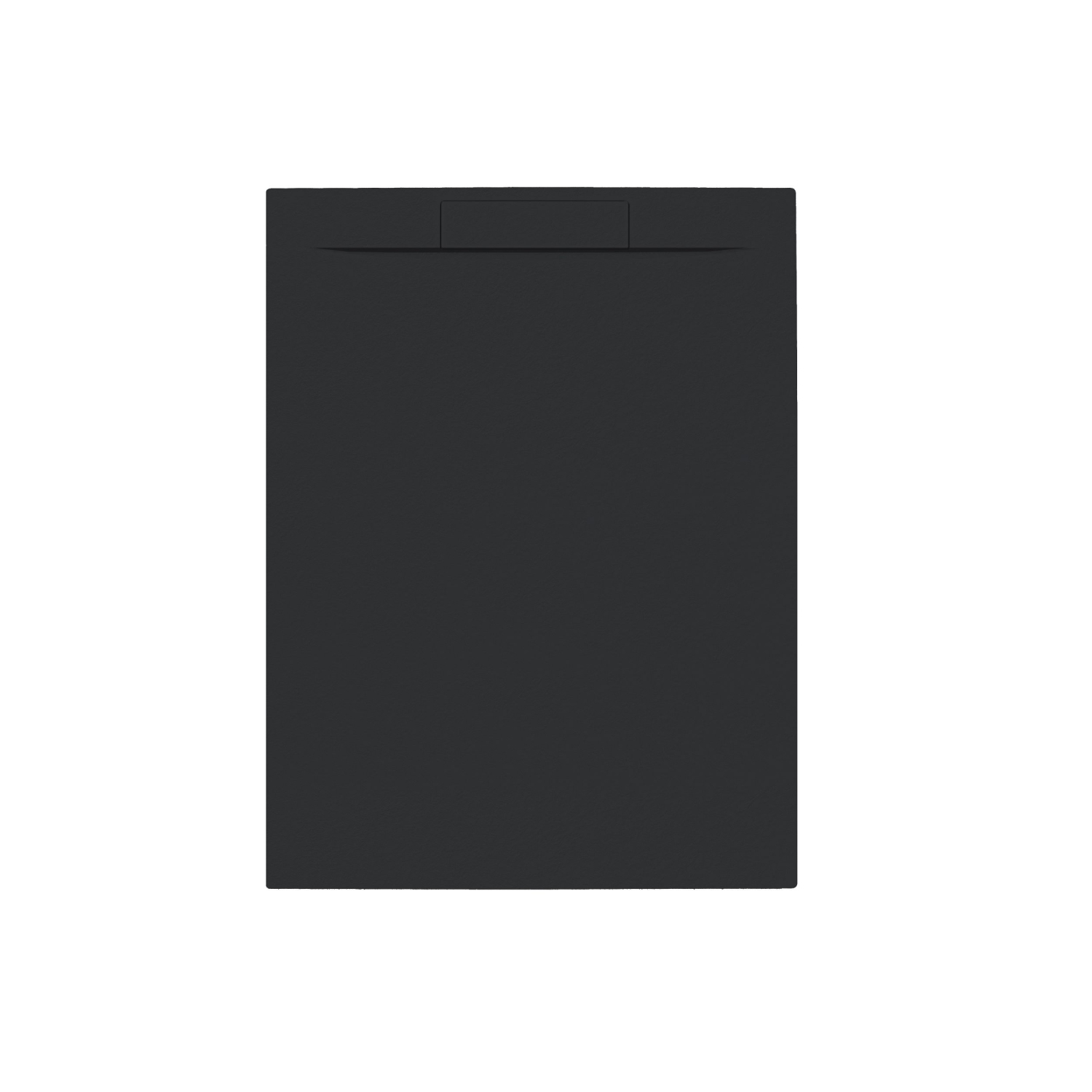 Allibert Douchebak + sifon allibert rectangle 120x90 cm mat zwart