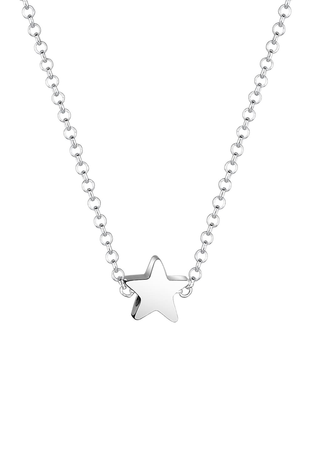 Elli Kinderen Sterren Hanger Ketting - 925 Sterling Zilver