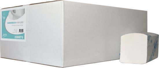 MTS Euro Products Vouwhanddoekjes 3-laags Interfold 22x32cm 2560 st